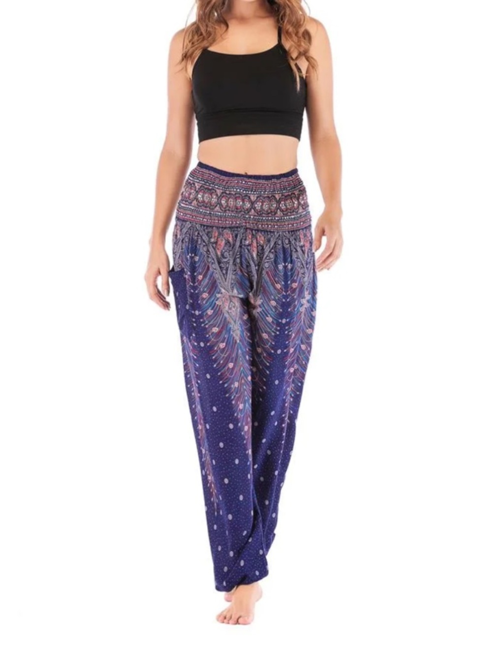 Bohemian Printed Harem Pants